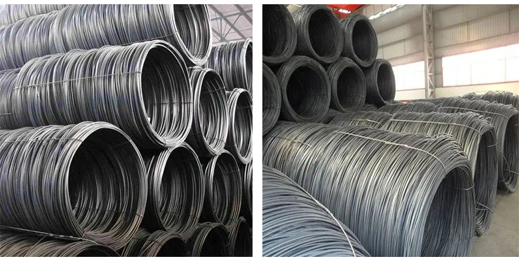 High Carbon Steel Crimped Wire Mesh Hot Rolled Alloy Steel Wire Rod SAE1008 SAE 1022 Cold Drawn Wire