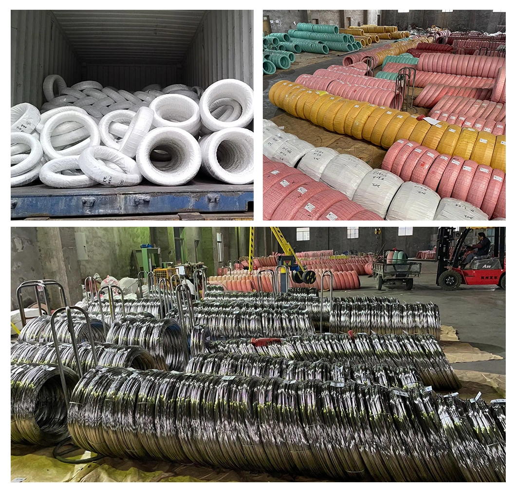 ASTM AISI 630 201 321 310S 302 308 309 316 317 347 329 303 304 410 416 409 Welded Annealing Spoke Spring Carbon Steel/Galvanized Steel/Stainless Steel Rod Wire